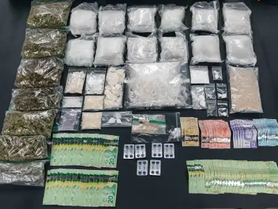 Surrey Police Seize $891K in Drugs, Charge One, Deport Two