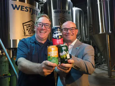 Tool Shed Brewing Named Exclusive Beer Provider for WestJet