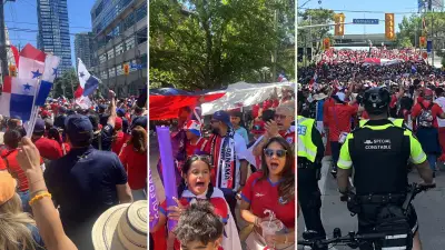 Toronto road closures as Croatia, Panama fans march before World Cup match