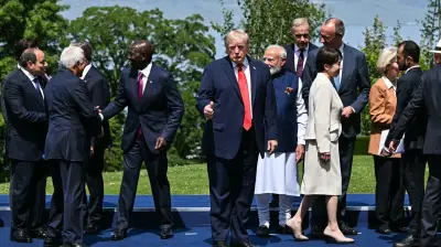 Trump Stands Alone at G7 Summit, Awkward Photos Go Viral