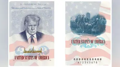 Trump's New Passport Rendering Features His Own Memorable Photo