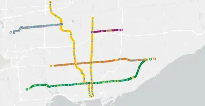 TTC Live Map Pilot Offers Real-Time Subway, LRT Service Updates