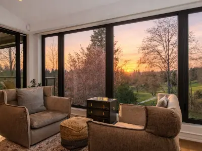 Unique 'Bare Land Strata' Home Overlooking Marine Drive Golf Club in Vancouver