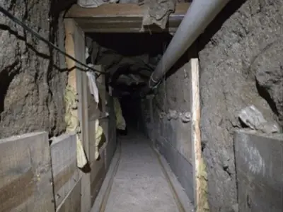 U.S. Discovers Massive Drug Tunnel Under Border, Seizes 1,000 kg of Cocaine