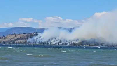 West Kelowna Wildfire Human-Caused and Accidental Officials Say