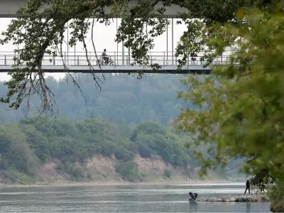 Wildfire Smoke Brings Haze to Edmonton After Record June Rainfall