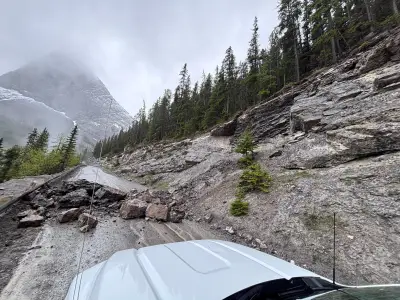 Witness Recalls Insane Spray Lakes Rockslide in Alberta
