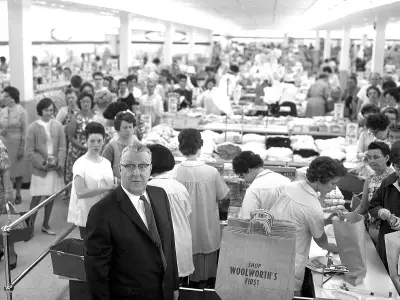 Woolworth Store Grand Opening on Second Avenue in Saskatoon, 1964
