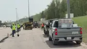 80 Volunteers Fill 200 Potholes on Highway 63 in Fort McMurray