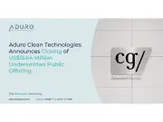 Aduro Clean Technologies Closes $15.54M Public Offering for Industrial Plant