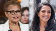 Bass vs. Raman: LA Mayoral Race Heats Up After Fires, ICE Raids