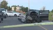 Calgary driver critically injured after hitting parked vehicles