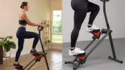 Compact Folding Stair Stepper on Sale for Low-Impact Home Workouts