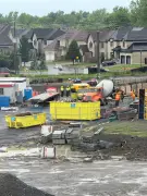 Construction Worker Seriously Injured in West Island Pit Fall