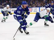 Darren Raddysh says playing for Maple Leafs 'means the world' after trade from Lightning