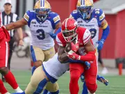 Dedrick Mills Targets Another CFL Rushing Crown with Stampeders