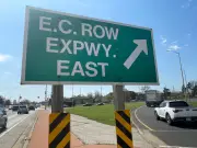 E.C. Row Expressway Eastbound Lane Restrictions and Ramp Closures Start Friday