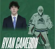 Edmonton Oilers Select American Goalie Ryan Cameron in 2026 Draft