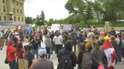 Edmonton Protest Opposes Planned AI Data Centres at Alberta Legislature