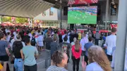 England Fans Pack North Vancouver Shipyards for World Cup Win