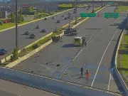 Fiery crash closes Hwy. 401 eastbound; Toronto man charged in robbery