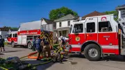 Fire Spreads to 3 Homes, 11 Displaced in Windsor