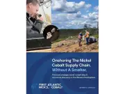 First Atlantic Nickel & Cobalt Unveils White Paper on Smelter-Free Supply Chain