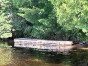 Floating Dock Found by Huntsville OPP: Owner Sought