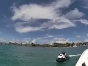 Florida boy, 8, stopped for riding jet ski alone; father also charged