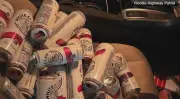 Florida Man Found with 34 Open White Claw Cans During Traffic Stop