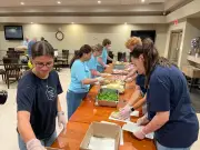 Guelph volunteers make 500 sandwiches for people in need