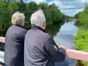 Historic Kouchibouguac Dam in New Brunswick Being Demolished