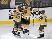Mitch Marner hat trick helps Vegas win Game 3 in double OT
