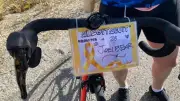 Mother Cycles for Son in Kids Cancer Care Ride of Courage