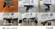 Multiple weapons and drugs seized at Windsor crossings, CBSA says