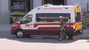 One hospitalized after fire in Calgary's Freepoint Crescent