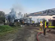 Overnight Fire Destroys Home in West Hants, Nova Scotia
