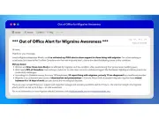 Pfizer's OOO for Migraine Campaign Year Three Aims to Make Migraine a Workplace Priority