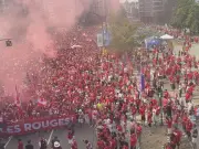 Photos: World Cup fans paint Vancouver red for Canada-Switzerland match