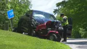 Police Seek Footage of BMW in Deadly Lawn Mower Crash