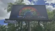 Pride Billboard Vandalized in Manitoba; Community Rallies in Response