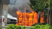 Prince Albert Police Investigate Suspicious Fire Outside Station