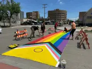 Regina Volunteers Paint New Pride Crosswalk After Vandalism