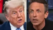 Seth Meyers Mocks Trump's Alleged Nodding Off in Public Events