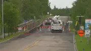 Slope erosion closes portion of road in northwest Edmonton