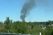 Smoke Billows from Birch Street Home in Orillia as Fire Crews Respond