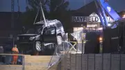 SUV Plunges 16 Feet into Barrie Construction Pit at Bayfield Mall