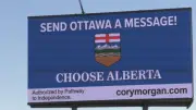 Taber Disavows Billboard Fueling Alberta Separatism Debate