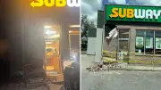 Teen Driver Charged After Vehicle Crashes into Exeter Subway Restaurant