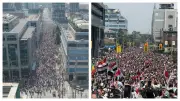 Thousands of Iraq and Senegal Fans Flood Downtown Toronto for World Cup Match